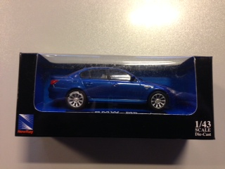 BMW M5 Blauw